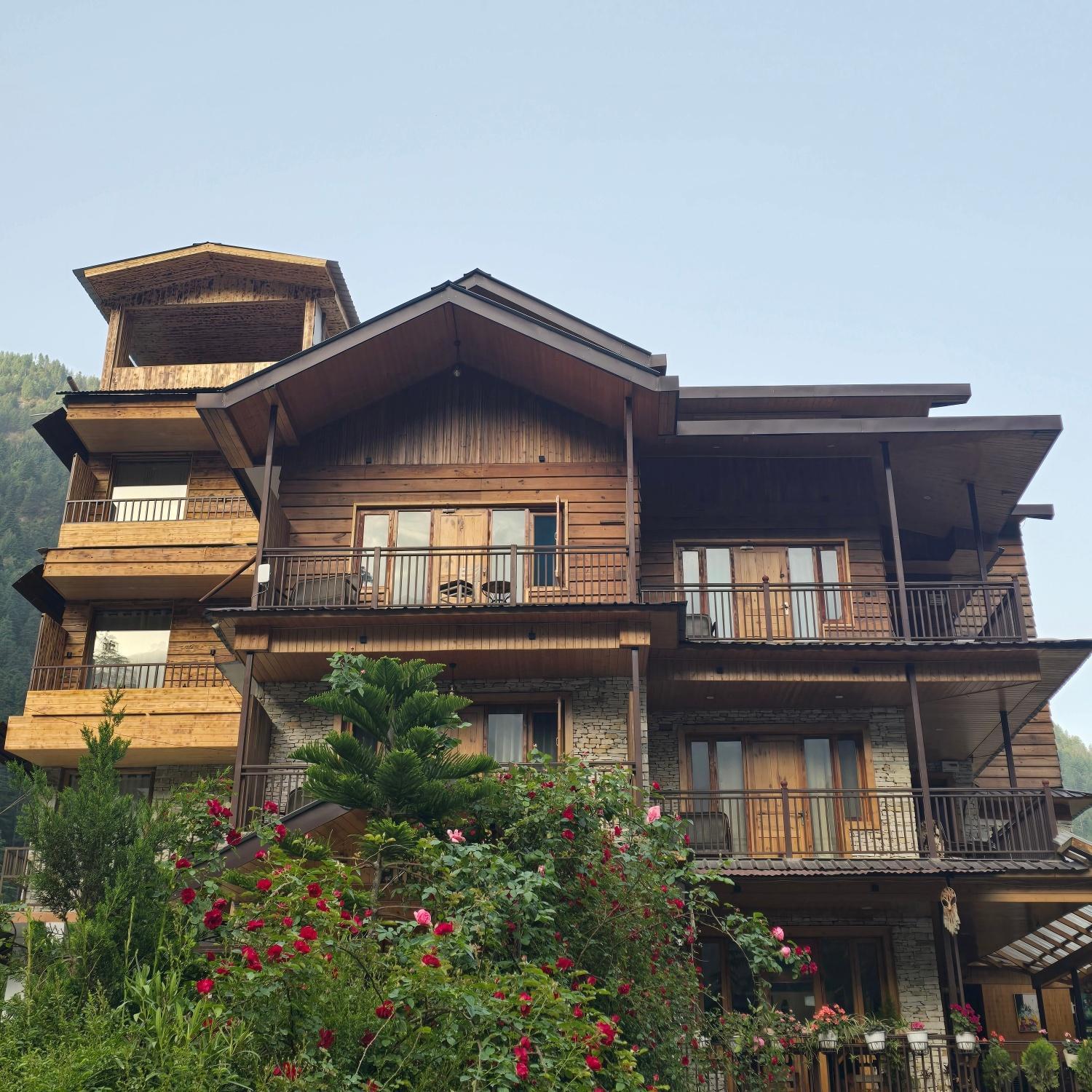 The Hillside Hotell Kasol Eksteriør bilde