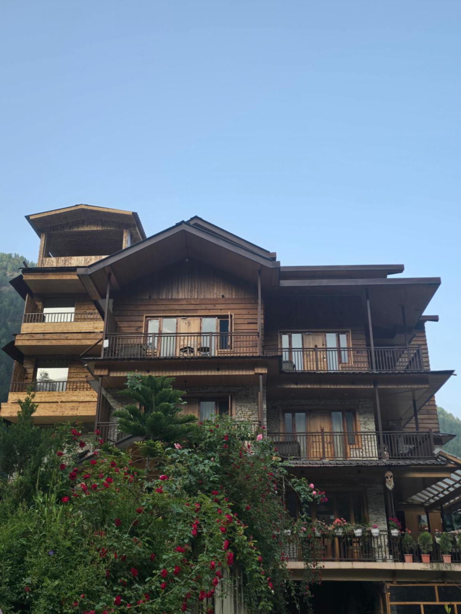 The Hillside Hotell Kasol Eksteriør bilde